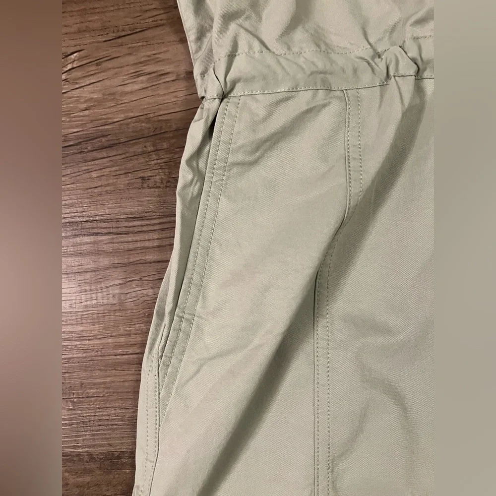 Calia By Carrie Underwood Soft Utility Romper Green Shorts Sz-Large I31 - Picture 5 of 12